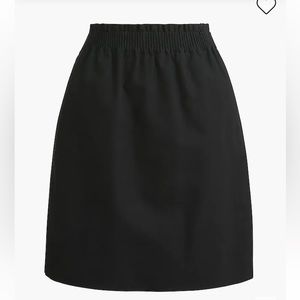 NWT - J. Crew Linen-cotton blend city skirt